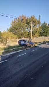 accident 1 - Accident rutier între un tractor și un autoturism în Argeș! 3 victime implicate!