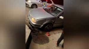 accident - (VIDEO) Argeșean reținut după ce a condus băut și fără permis o mașină furată, a făcut accident și a refuzat recoltarea probelor de sânge!