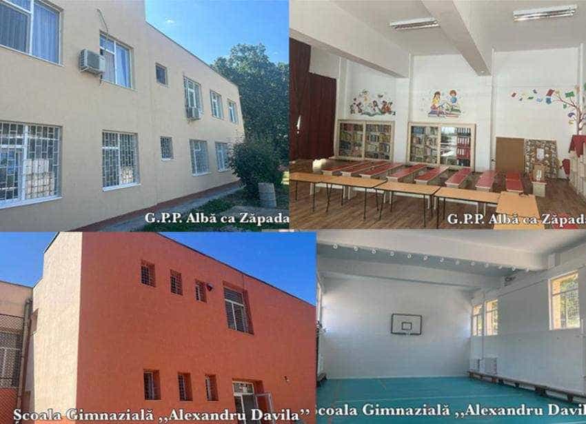 Gradinita si scoala Sursă foto: Facebook Cristian Gentea.