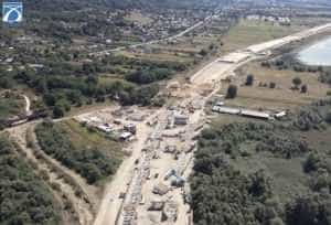 Autostrada Sibiu - Pitești. Imagini de pe șantierul secțiunii Curtea de Argeș-Pitești 2 Sursă foto: Facebook print screen CNAIR