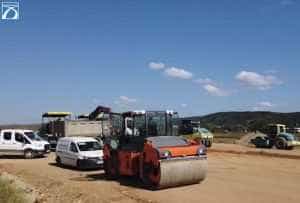Autostrada Sibiu - Pitești. Imagini de pe șantierul secțiunii Curtea de Argeș-Pitești 8 Sursă foto: Facebook print screen CNAIR