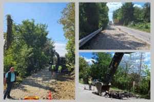 Untitled Project 1 - La Ștefănești continuă lucrările de reparații străzi