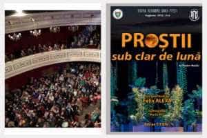Premiera spectacolului „Proștii sub clar de lună” la teatrul ,,Alexandru Davila” 1 piesa de teatru