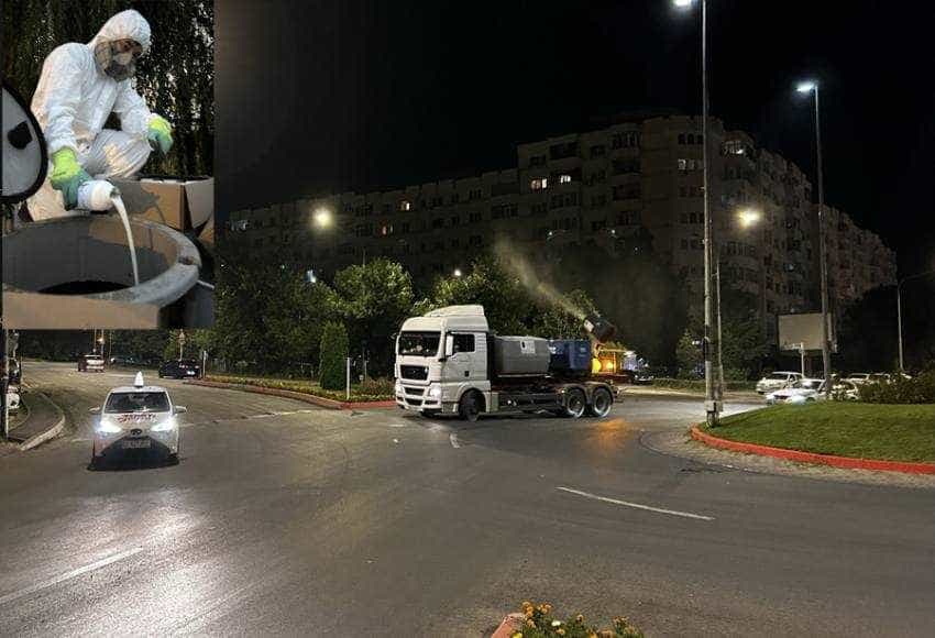 dezinsectie pitesti1 Sursă foto: Facebook Primăria Municipiului Pitești.