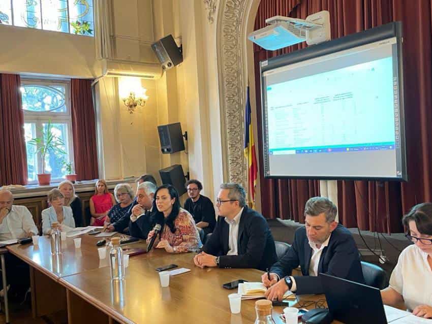 Ministerul Muncii SBO consultare cu sindicate din administrație Sursă foto: Facebook Ministerul MUncii.