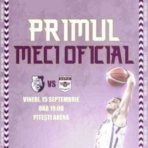 Weekend baschetbalistic la Pitești Arena! 1 baschet la Pitești