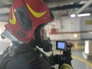 Acțiune a pompierilor la o clădire de birouri din Pitești! 1 image00004 - Acțiune a pompierilor la o clădire de birouri din Pitești!