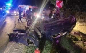 Accident grav la Costești! O mașină s-a răsturnat 1 2827aadd 2fc2 4b2b b685 368a8ea653b6 - Accident grav la Costești! O mașină s-a răsturnat