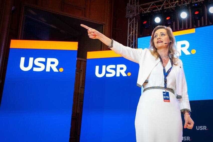 Elena Lasconi deschide lista la europarlamentare Sursă foto: USR.