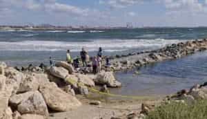 2023 09 17 - Descoperire șocantă pe o plajă din Eforie Nord! Cadavrul unui făt, găsit într-un sac