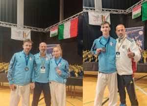 Karatiștii argeșeni - pe podium la Campionatul European de Karate Goju Ryu 1 Sursă foto: Facebook Sebastian Ene.
