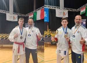 Karatiștii argeșeni - pe podium la Campionatul European de Karate Goju Ryu 2 Sursă foto: Facebook Sebastian Ene.