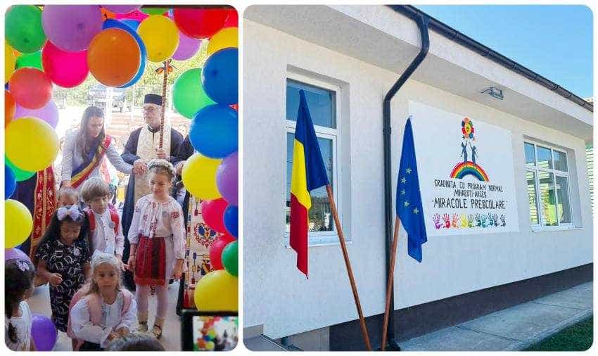 inaugurare gradinita noua mihaesti inaugurare gradinita noua mihaesti