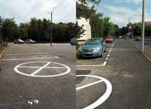 Pitești. Pe strada Basarabia s-a lucrat la parcări și alei pietonale 14 Sursă foto: Facebook Primăria Municipiului Pitești.
