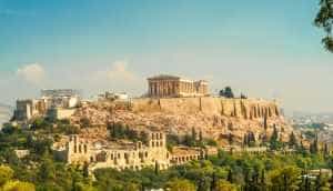 acropola din atena - Un turist român a vrut să fure două bucăți de marmură de pe Acropole! Acum este arestat!