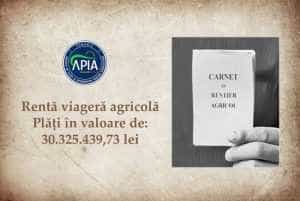Cine mai poate solicita? APIA a plătit banii de rentă viageră agricolă 1 Sursă foto: Facebook APIA.