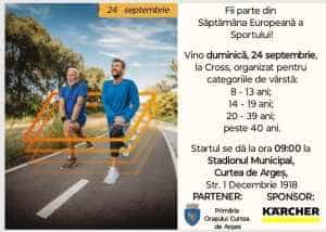 CROSS organizat la Curtea de Argeș cu ocazia „Săptămânii Europene a Sportului” 1 cross la curtea de arges