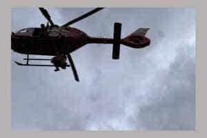 Intervenții Salvamont. Doi răniți extrași din Munții Făgăraș! 2 salvamont elicopter smurd