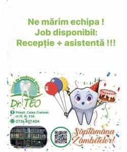 Clinica de medicină dentară DR TEO angajează! 1 Dr Teo