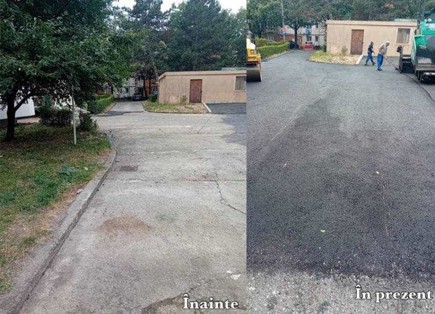 asfaltari 1 Sursa foto: Facebook Primăria Municipiului Pitesti
