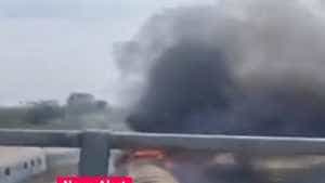 incendiu bucuresti - Două vagoane au izbucnit în flăcări, lângă Gara de Nord!