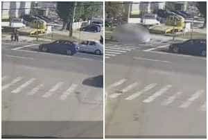 page 1 - O mamă și doi copii, spulberați pe trecerea de pietoni de un șofer de 84 de ani
