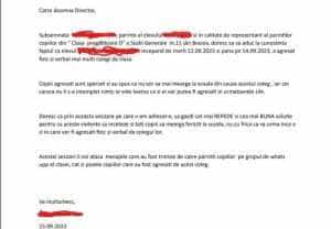 (VIDEO) Elevi de clasă pregătitoare, terorizați de un coleg agresiv. Unii dintre ei au ajuns cu vânătăi acasă 1 2023 10 02 - (VIDEO) Elevi de clasă pregătitoare, terorizați de un coleg agresiv. Unii dintre ei au ajuns cu vânătăi acasă