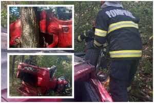 page 2 - (VIDEO) Accident grav în Băbana! Un autoturism s-a răsturnat