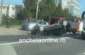 3b92bc02 be7a 42bf b528 26161796c2aa - Accident grav în Ștefănești! O mașină s-a răsturnat