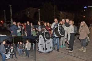 În Piața Primariei. Piteștenii s-au înghesuit să descopere universul 4 Sursă foto: Facebook Muzeul Județean Argeș