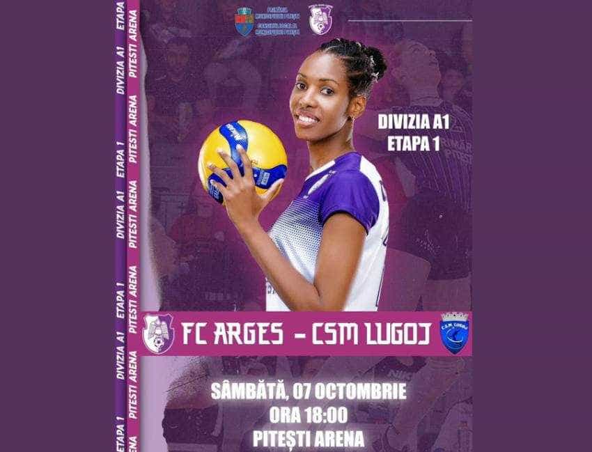 volei fc arges Sursă foto: Facebook Primăria Municipiului Pitești.