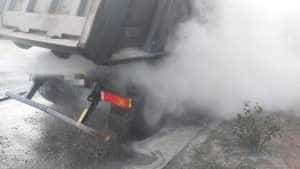 Incendiu la o basculantă, în Pitești! 1 37ef82e5 dcd3 4b43 bde8 5dc1a37e9f0f 1 - Incendiu la o basculantă, în Pitești!