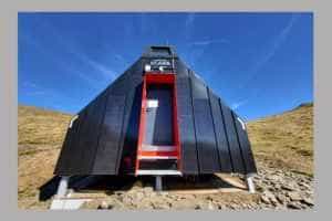 Așa arată noul refugiu Scara, din munții Făgăraș! 1 refugiu muntii Fagaras