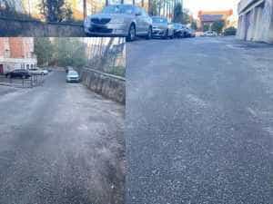 Au fost finalizate lucrările pe strada Constantin Dudescu 16 Sursă foto: Facebook Primăria Municipiului Pitești.