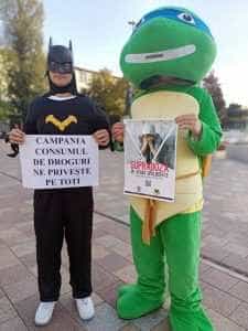 Spune NU drogurilor! Caravană stradală de Ziua Educației 1 caravana antidrog