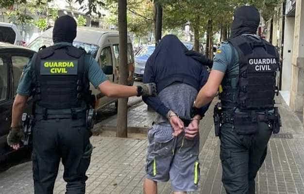 Arestat în Spania