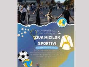 Duminică. ”Ziua micilor sportivi” în Piața Primăriei! 1 Sursă foto: primăria MUnicipiului Pitesti