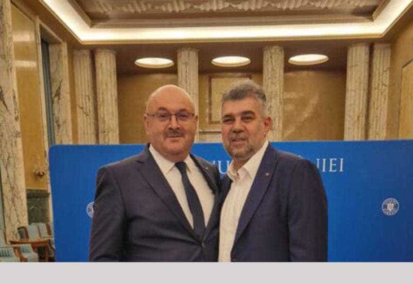 Minzina si Ciolacu Sursă foto: Facebook PSD Argeș.