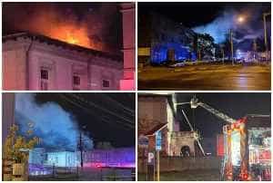 page - (VIDEO) Incendiu puternic la fostul spital de oncologie din Pitești