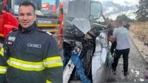 pompier isu arges - (VIDEO) Un pompier argeșean a salvat viața unui bărbat, în Grecia! Eroul se afla în vacanță!