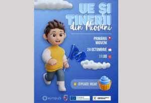 UE și tinerii din Mioveni 1 Sursă foto: Facebook Primăria Orașului Mioveni.