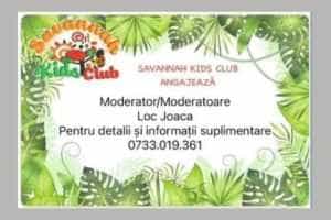 Savannah Kids Club Pitești - ANGAJEAZĂ 1 Savannah kids