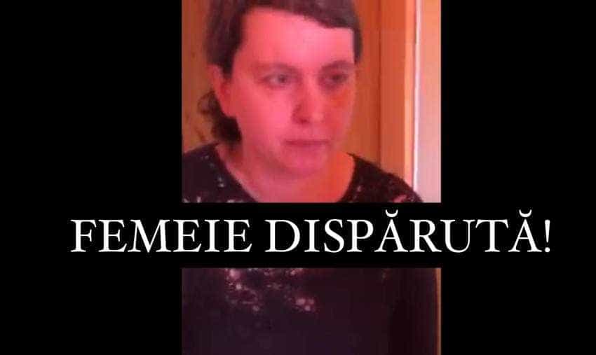 femeie disparuta
