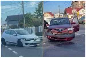 page - Accident în Pitești! Implicate două mașini