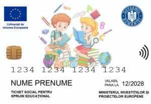 ”Am dreptul la acest voucher?” Iată cum vor arăta cardurile pentru tichetele educaționale! 23 Sursă foto: Facebook MIPE