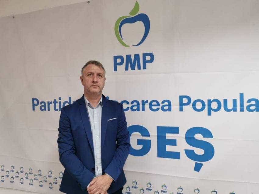Președintele interimar al PMP Argeș, Adrian Sandu, Sursă foto: PMP Argeș
