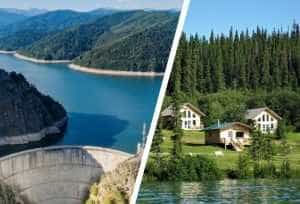 Se construieşte un nou complex turistic cu 10 cabane pe malul lacului Vidraru 24 complex turistic vidraru