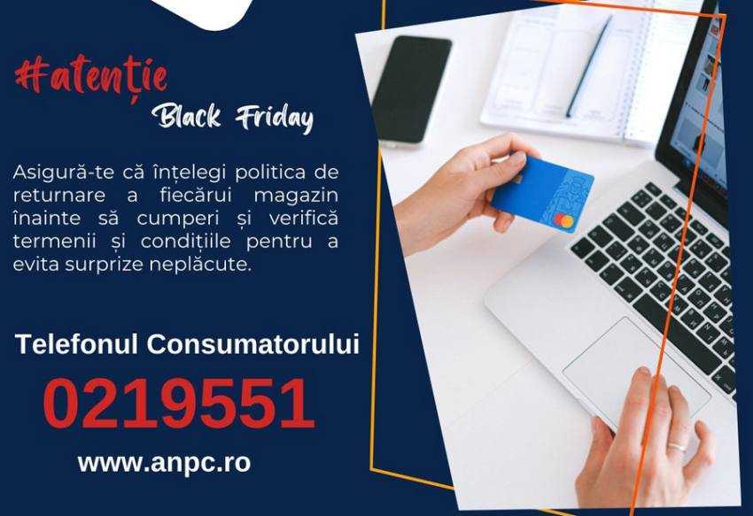 black friday Sursă foto: Facebook ANPC