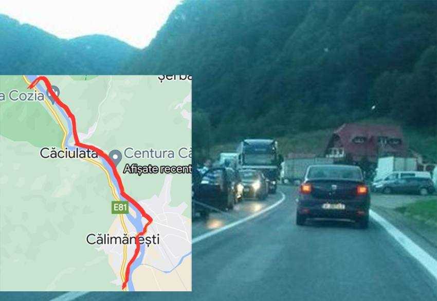 calimanesti Sursă foto: libertatea.ro și Facebook CNAIR