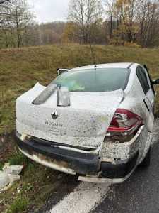accident masina - Accident între un TIR și o mașină în Morărești! O victimă a fost preluată de medici!